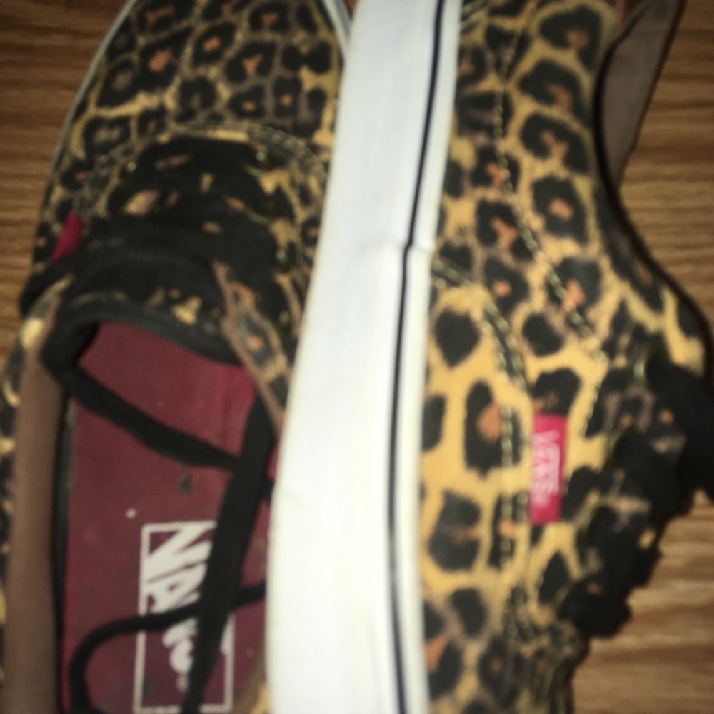 Cheetah Print Vans